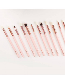 KIT DE OJOS BRUSH SET ROSA