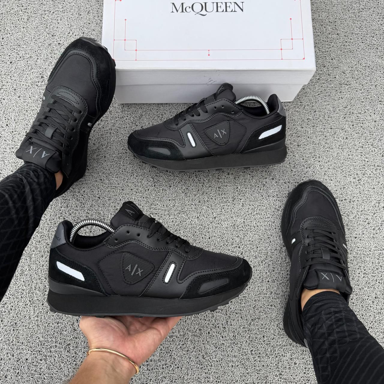 Armani Exchange hombre rayas